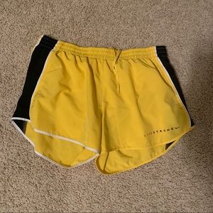 Yellow livestrong shorts